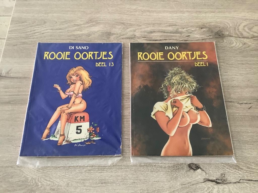 Rooie oortjes verschillende strips (1991-1997), Ophalen of Verzenden, Zo goed als nieuw, Dany-Di Sano, Meerdere stripboeken