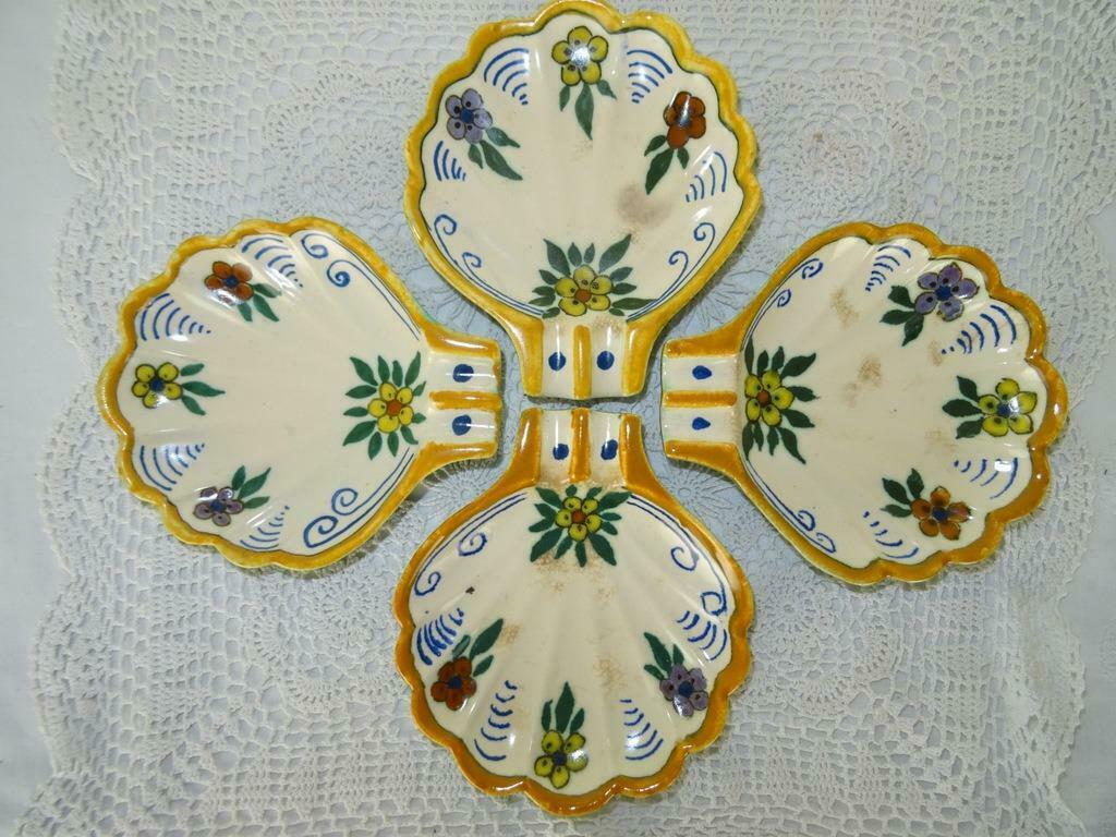 Kerama Den Haag asbak vintage 4x aardewerk asbak 9e per stuk, Antiek en Kunst, Ophalen of Verzenden