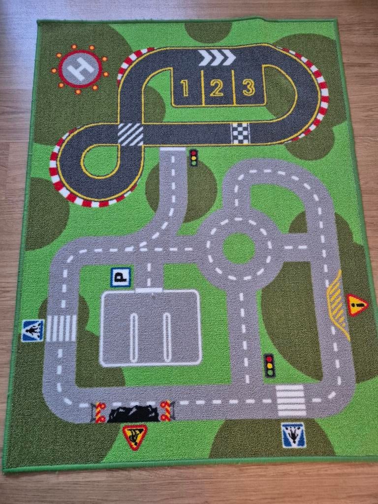 Speelmat voor auto's, Ophalen