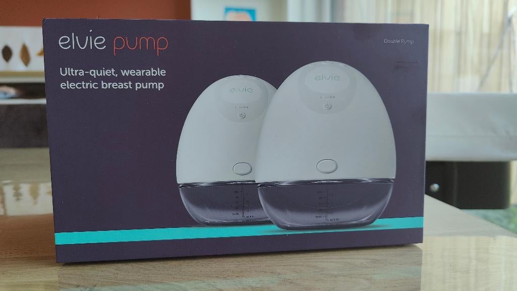 Elvie Pump Elektrische borstkolf dubbelzijdig, Ophalen, Zo goed als nieuw, Borstkolf