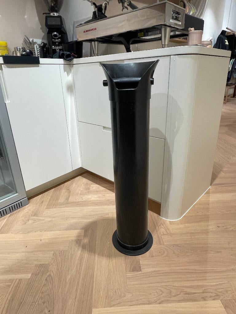 Zwarte kunststof uitklopbak voor koffie, Ophalen, Zo goed als nieuw