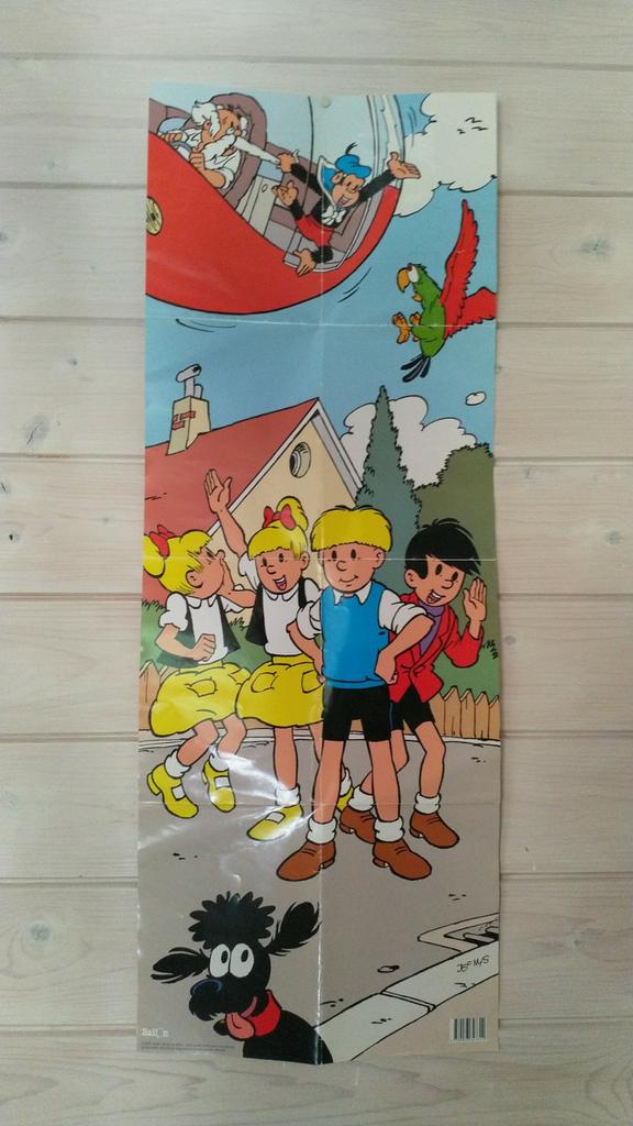 Jommeke poster, Ophalen, Zo goed als nieuw