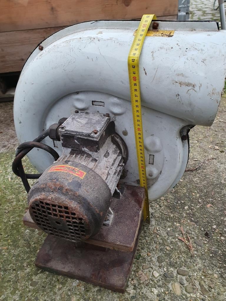 Nederman cycloon afzuiging 0.63KW afzuigkap werkplaats 400V, Enlèvement, Utilisé, Ventilateur