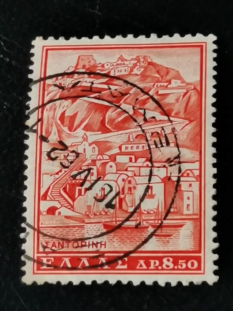 Griekenland 1961 - Santorini, Ophalen of Verzenden, Griekenland, Gestempeld