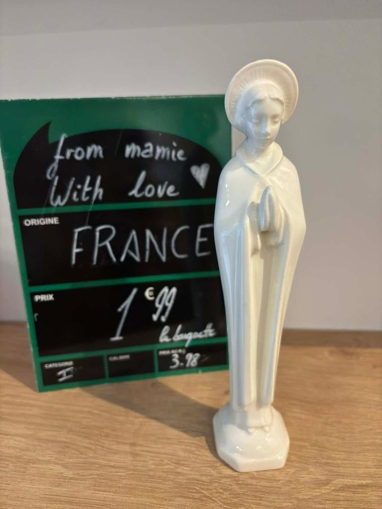 Statue de la Vierge Hummel vintage west germany, Antiquités & Art, Enlèvement ou Envoi