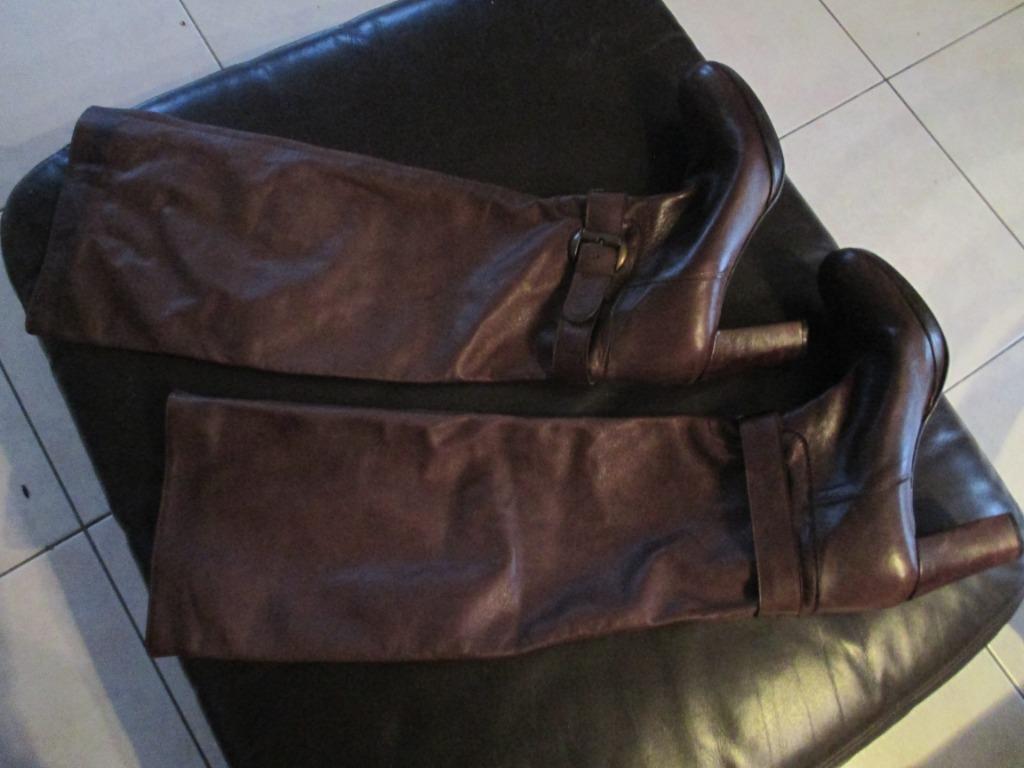 Bottes Jonak brunes taille 39, Enlèvement ou Envoi, Porté