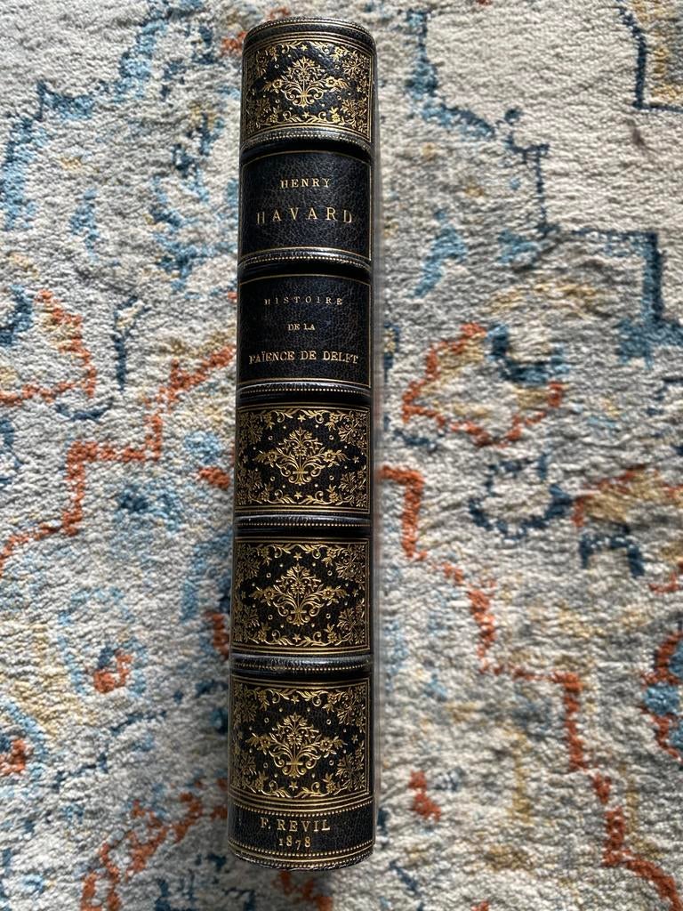 Henry Havard Histoire de la Faïence de Delft 1878, Antiquités & Art, Enlèvement