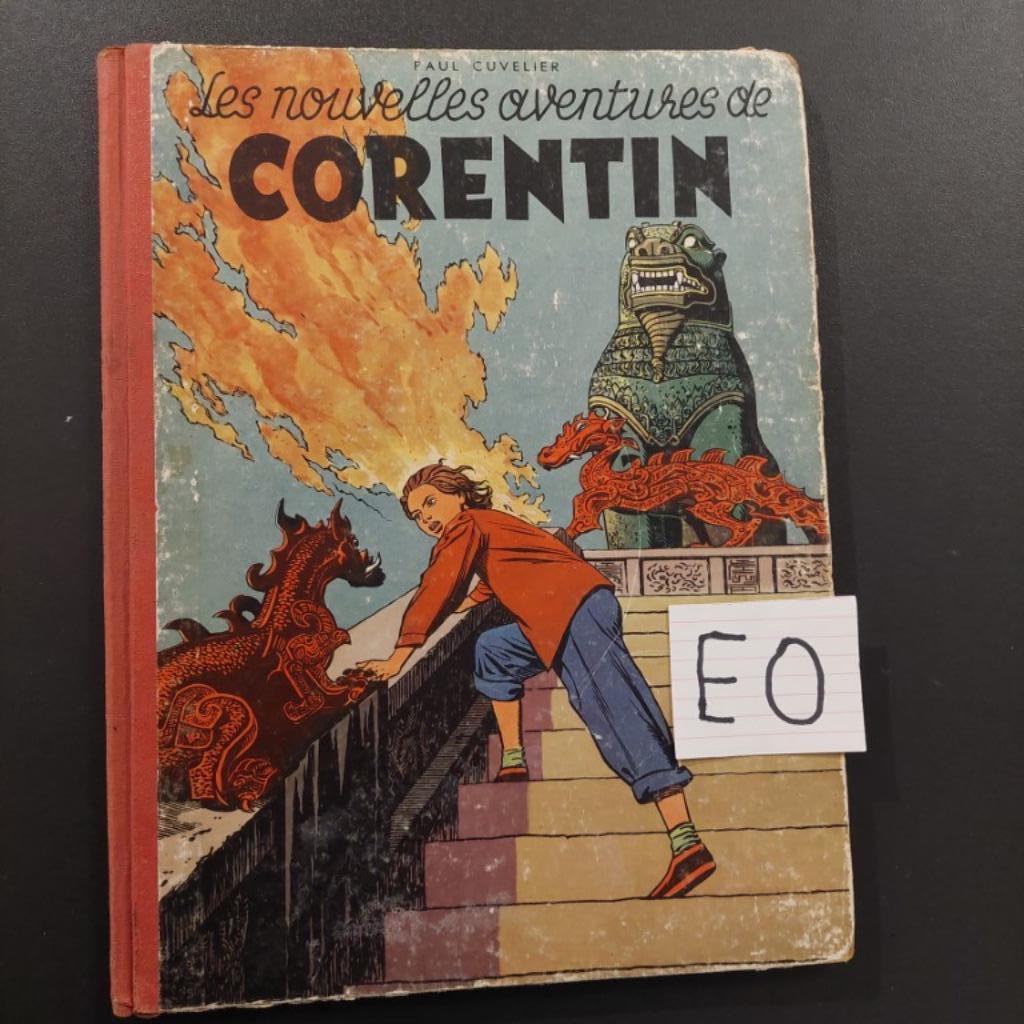 nieuwe avonturen van CORENTIN EO 1952 - CUVELIER, Ophalen of Verzenden, Gelezen