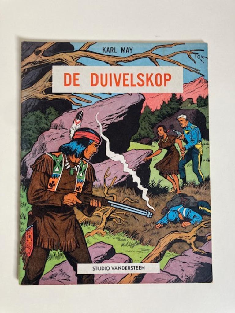 Karl May 10 - De Duivelskop - 1e druk 1964, Envoi, Willy Vandersteen