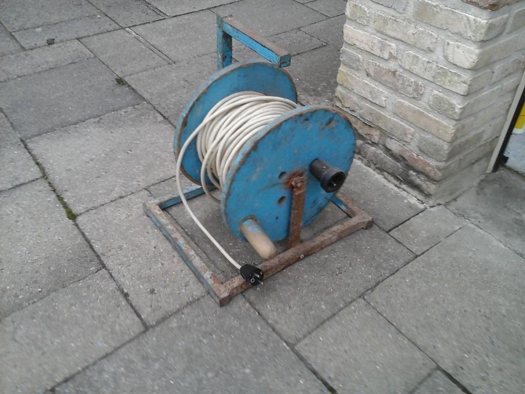 55 m verlengkabel 3x2,5mm², Doe-het-zelf en Bouw, Ophalen, Gebruikt