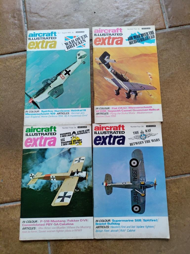 Magazines supplémentaires illustrés sur les avions, Enlèvement ou Envoi, Comme neuf