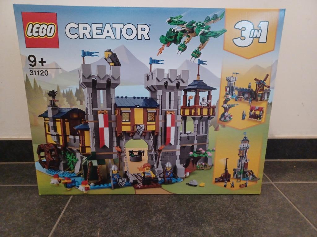 Lego Middeleeuws Kasteel 31120, Verzenden, Nieuw, Complete set, Lego