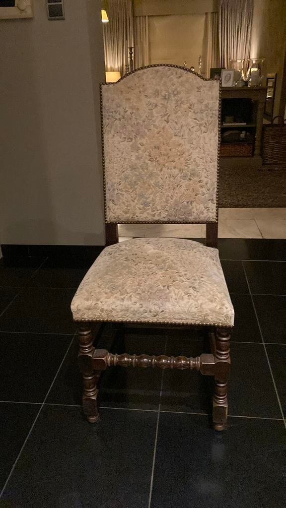 6 chaises de salle à manger., Enlèvement