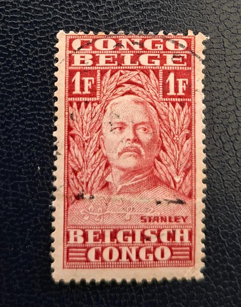 Timbre OBP 141 du Congo belge, Enlèvement ou Envoi, Affranchi, Oblitéré