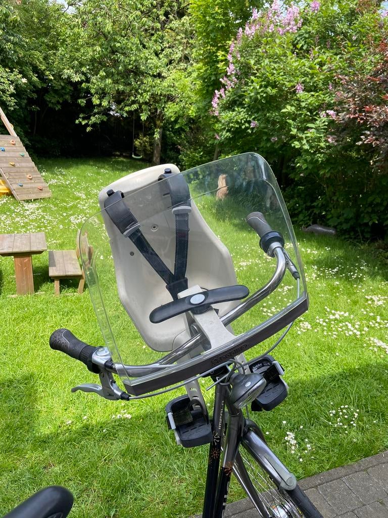 Nu Bobike voorzitje  Exclusive Mini-fietsstoeltje met scherm, Fietsen en Brommers, Ophalen, Gebruikt, Voorzitje