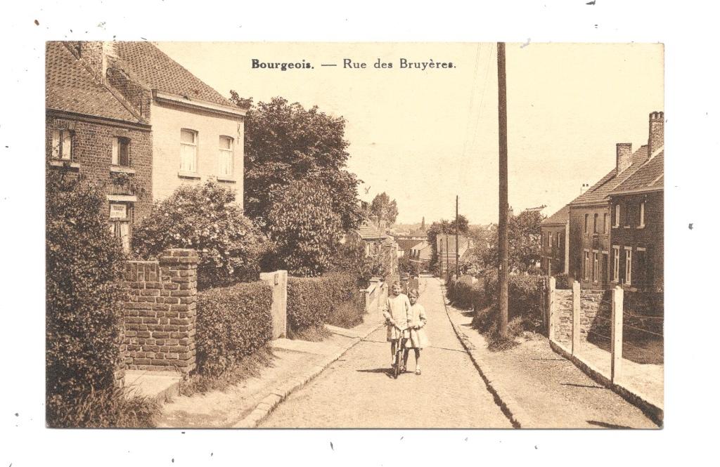 Bourgeois NA16: Rue des Bruyères 1935, Collections, Envoi, 1920 à 1940, Affranchie, Brabant Wallon