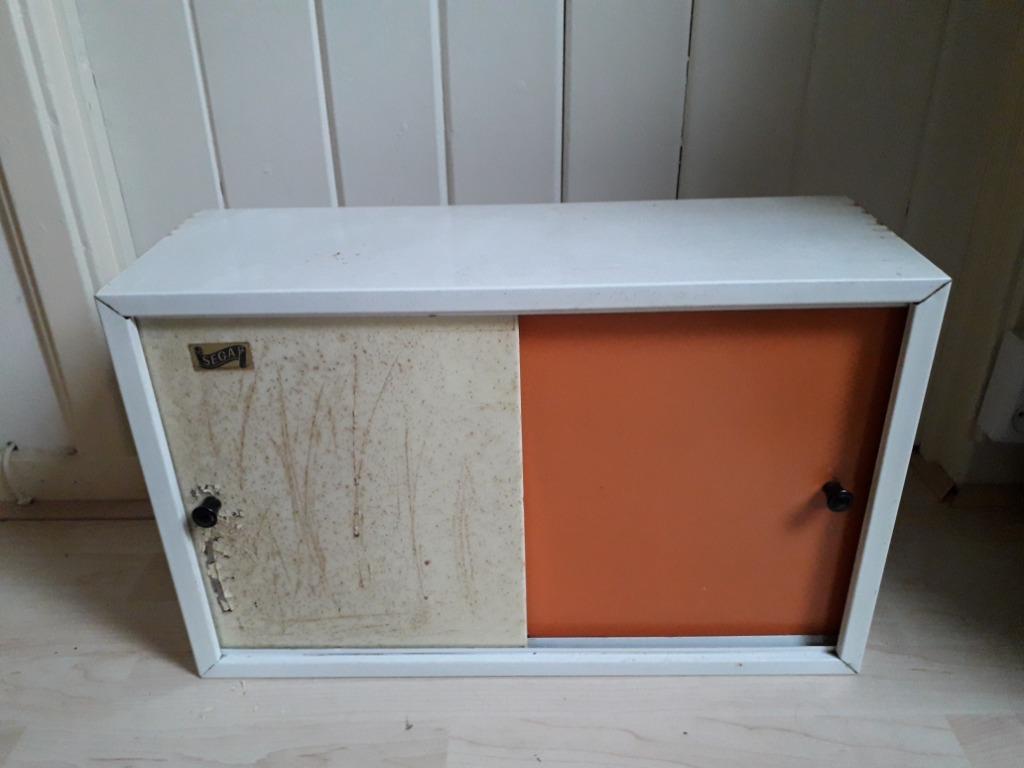 Groot medicijnkastje / apothekerskast vintage retro SEGA, Ophalen of Verzenden