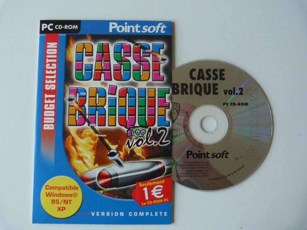 Casse Brique Vol.2 [PC], Puzzel en Educatief, 1 speler, Ophalen of Verzenden, Zo goed als nieuw