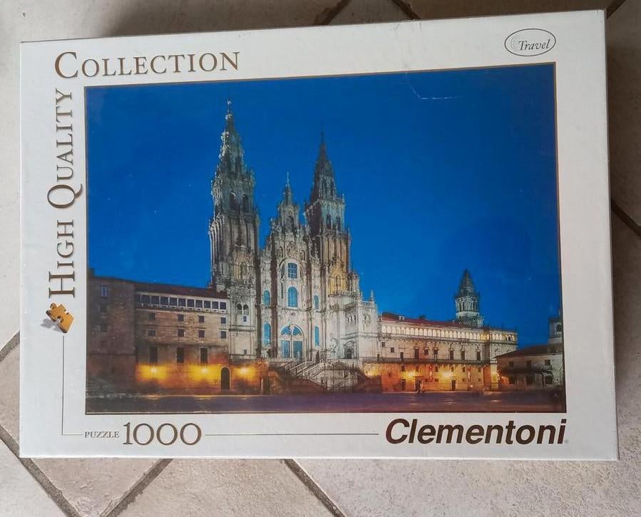 Puzzel 1000 stuks Santiago de  Compostella Catedral, Hobby en Vrije tijd, Ophalen of Verzenden, Nieuw