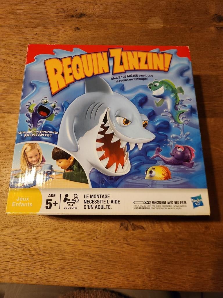 Jeu de société "Requin zinzin", Enlèvement ou Envoi, Utilisé, Garçon ou Fille