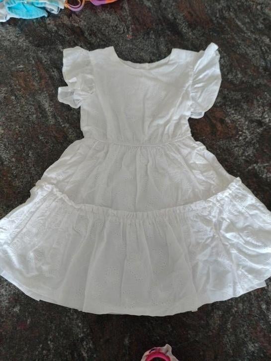 Wit kleedje te koop!, Kinderen en Baby's, Ophalen of Verzenden