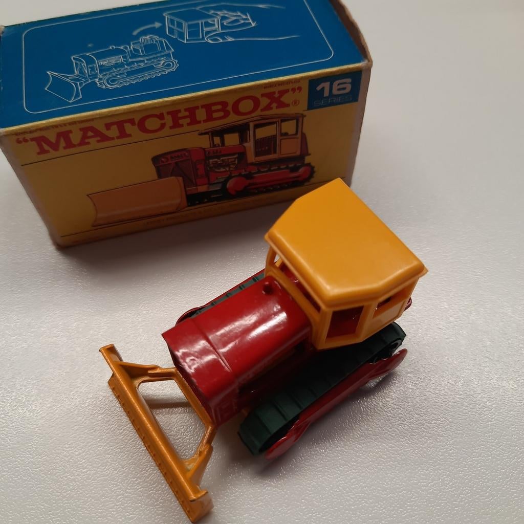 MATCHBOX N 16 NOUVEAU : CASE TRACTOR. VINTAGE. MIN., Enlèvement, Neuf, Grue, Tracteur ou Agricole, Matchbox