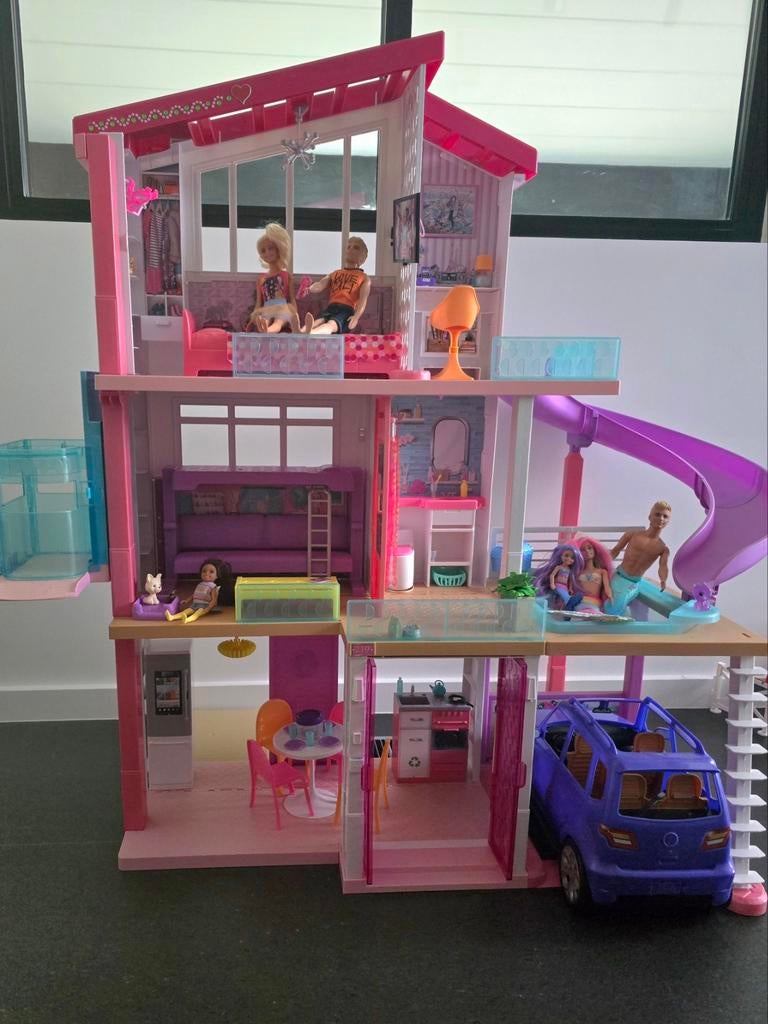 Barbie dreamhouse - barbiehuis, Kinderen en Baby's, Speelgoed | Poppenhuizen, Ophalen, Accessoires