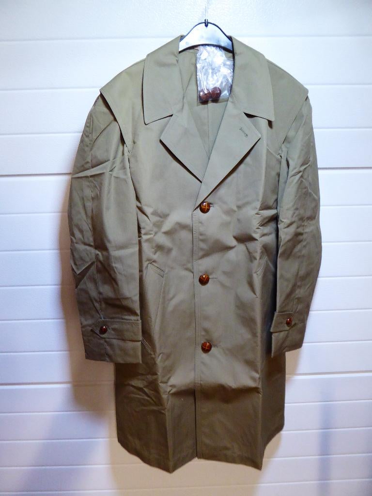 Armée Belge " trench coat " vintage - ABL, Collections, Objets militaires | Général, Enlèvement ou Envoi, Armée de terre, Vêtements ou Chaussures