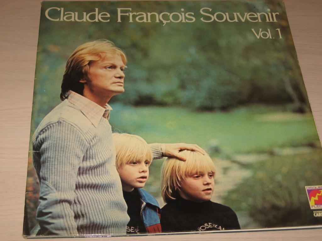 Disque vinyl 33 tours claude francois Souvenir - Vol. 1, Ophalen of Verzenden, Zo goed als nieuw