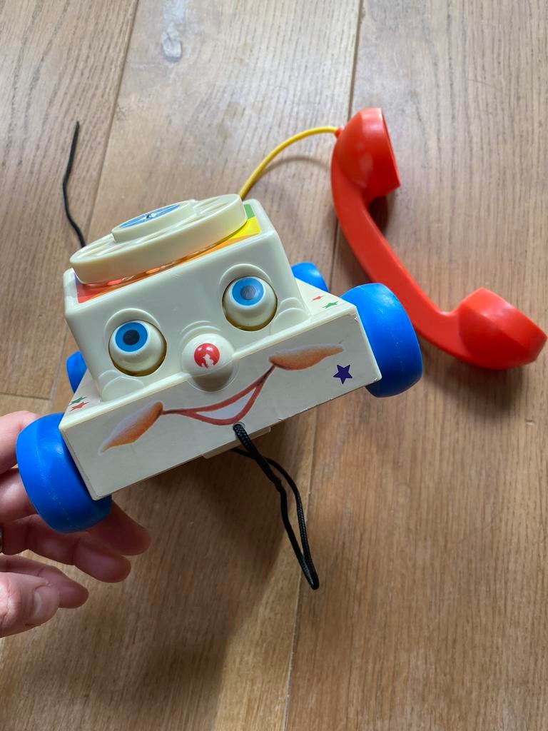 Fischer Price telefoon (nieuw uitgegeven versie), Ophalen of Verzenden, Zo goed als nieuw