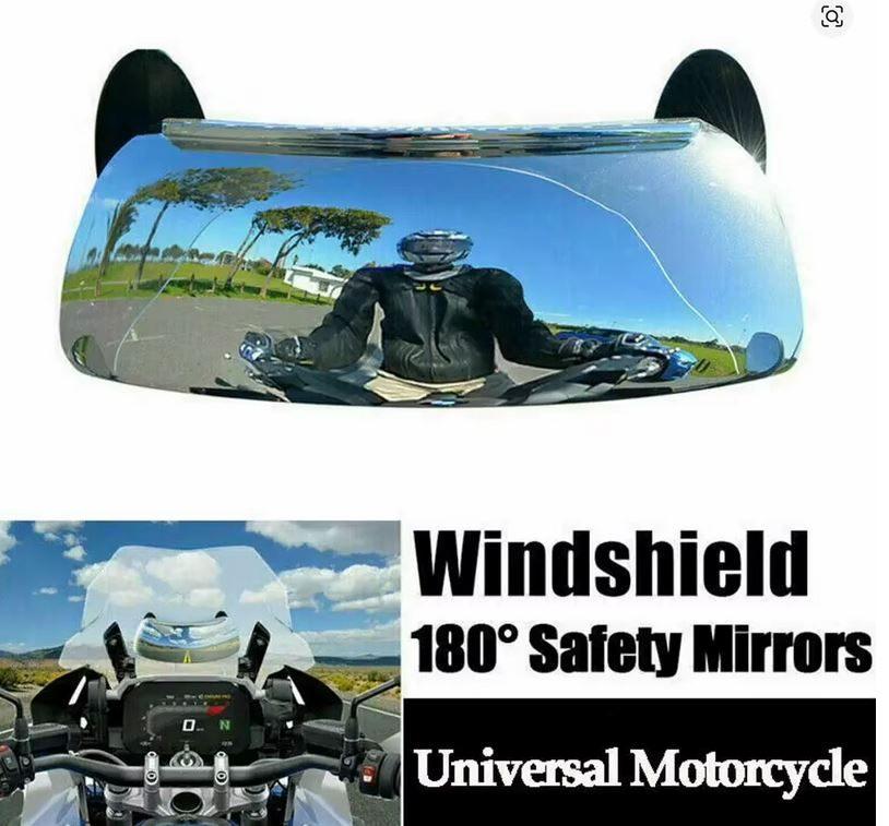 motorfiets universele spiegel voor op windscherm, Motoren, Ophalen of Verzenden, Nieuw