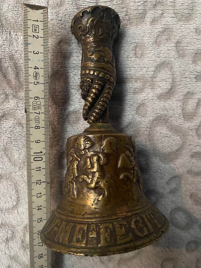 Bronzen bel, Antiek en Kunst, Ophalen