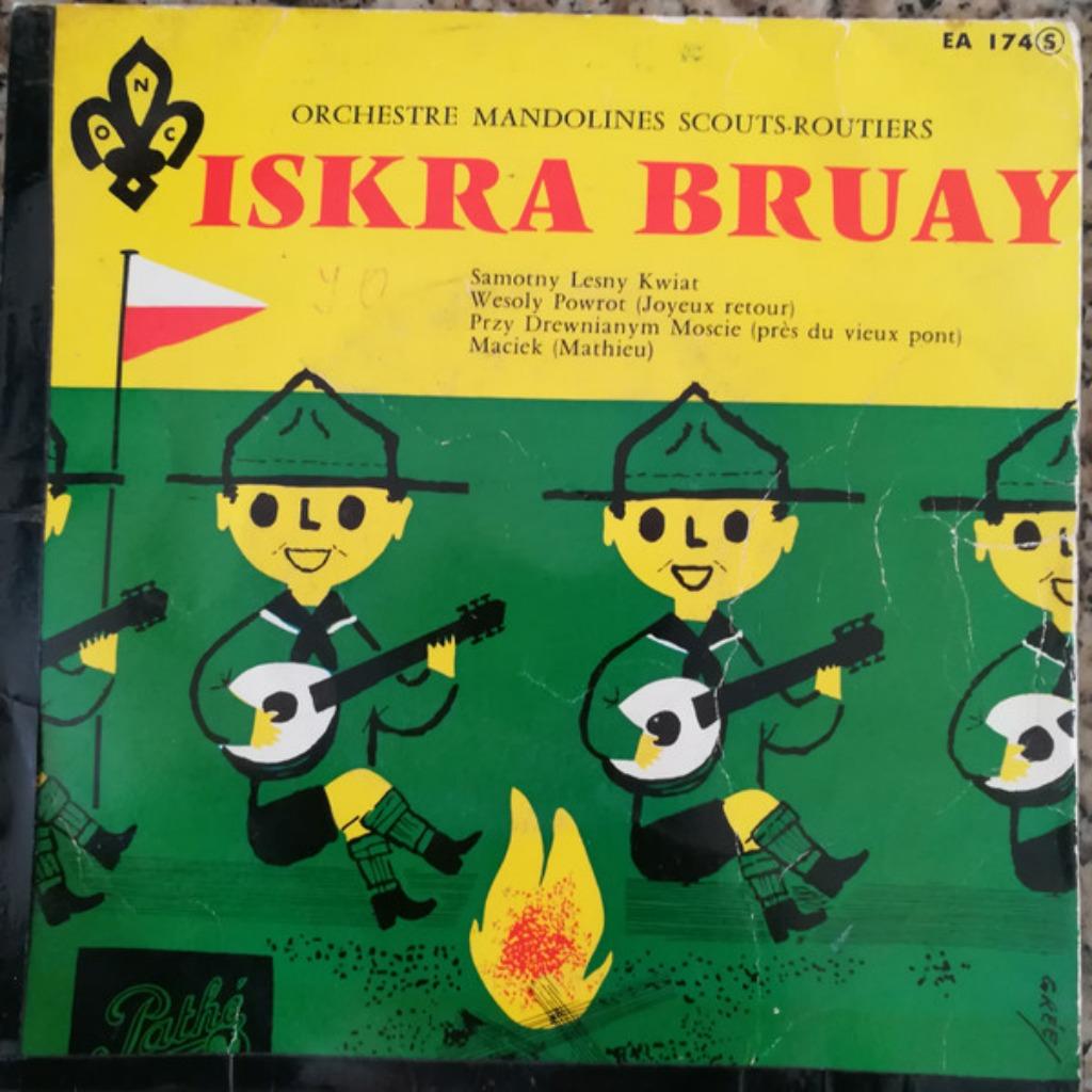 Orchestre De Mandolines ISKRA – Samotny Lesny Kwiat (7"), Gebruikt, Overige genres, 7 inch, Ophalen of Verzenden
