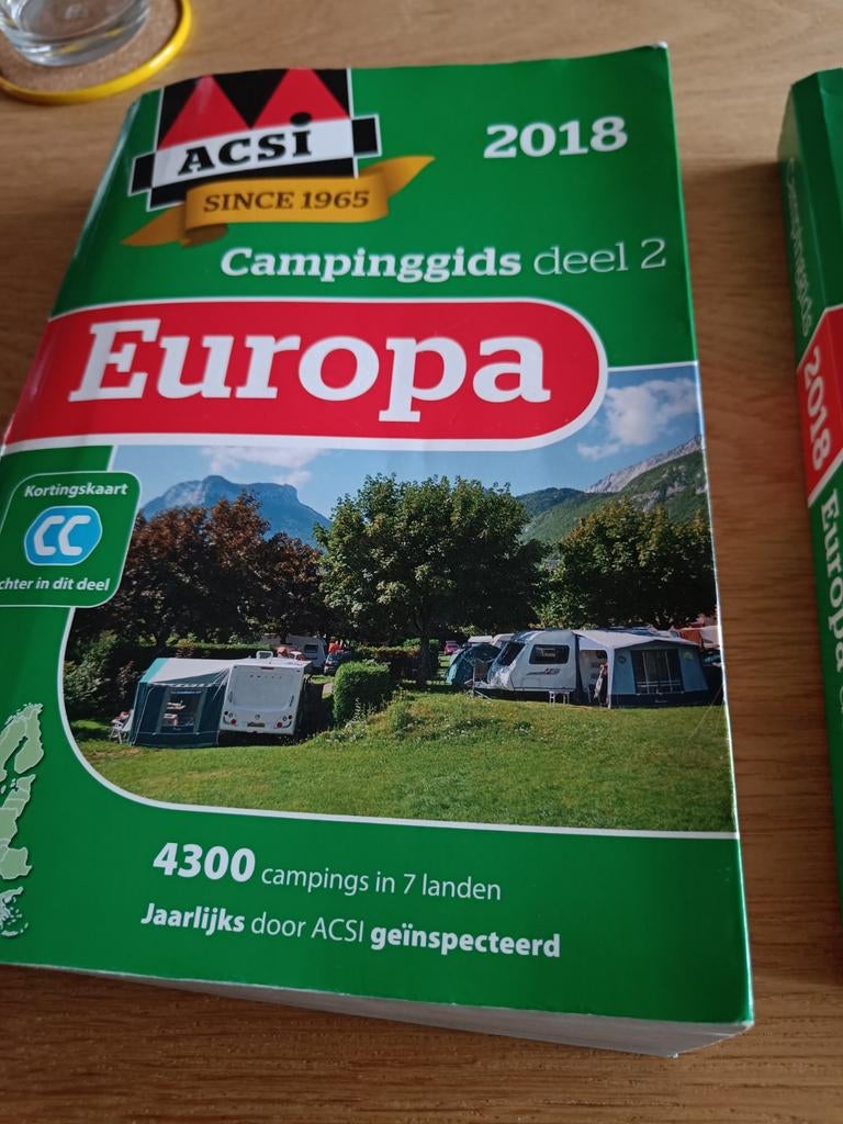 Camping gidsen ACSI 2018, Ophalen