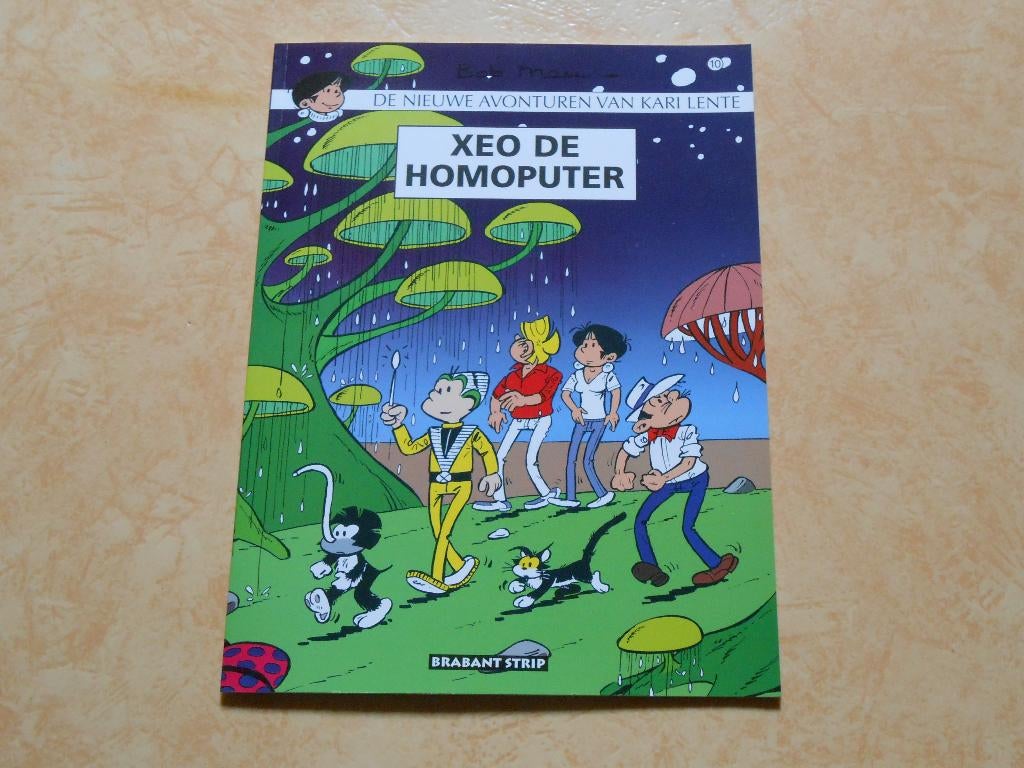 Kari Lente 10 Xeo de homoputer 1999 1 ste druk. sc Brabant, Boeken, Stripverhalen, Nieuw, Eén stripboek, Ophalen of Verzenden