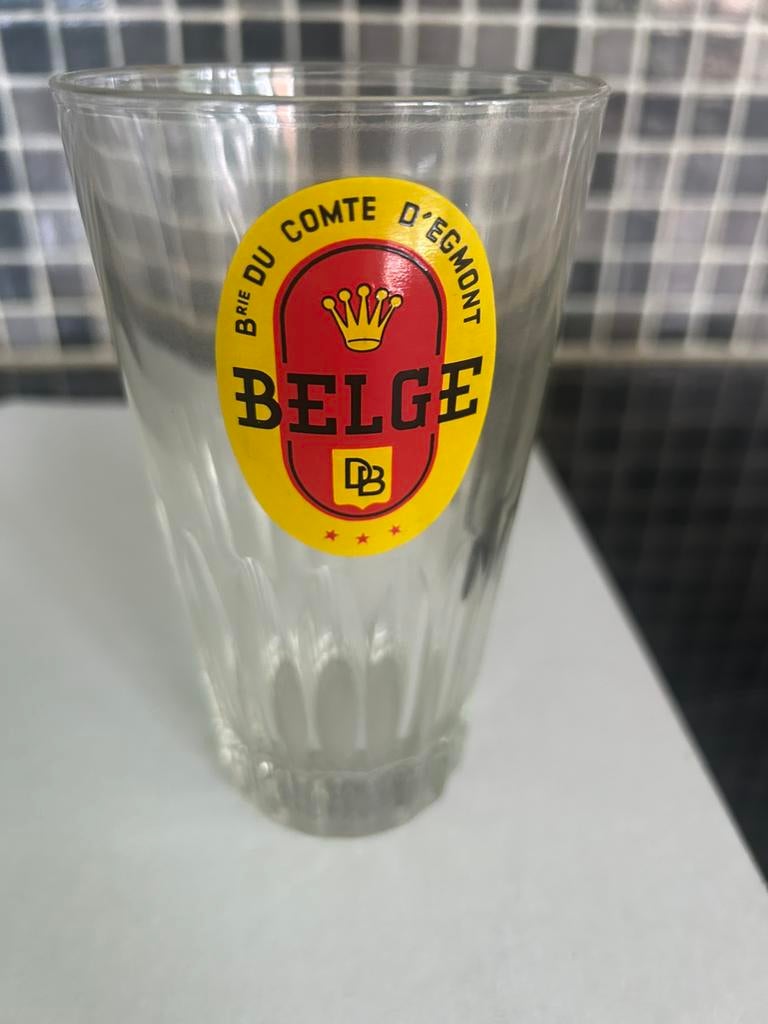 Verre Belge DB brasserie du Comte d’Egmont, Collections, Enlèvement ou Envoi, Comme neuf