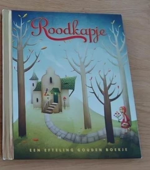 Efteling Gouden boekje - Roodkapje, Gelezen, Voorleesboek, Jongen of Meisje, Ophalen of Verzenden