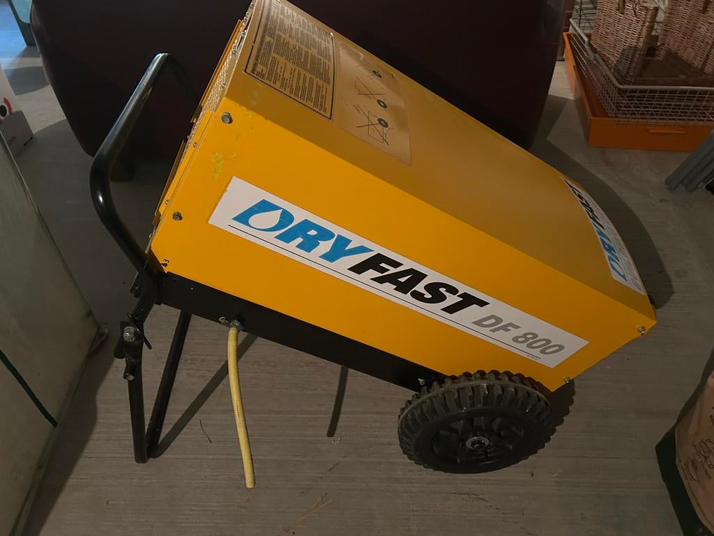 Bouwdroger Dryfast DF 800 te huur, Doe-het-zelf en Bouw, Ophalen