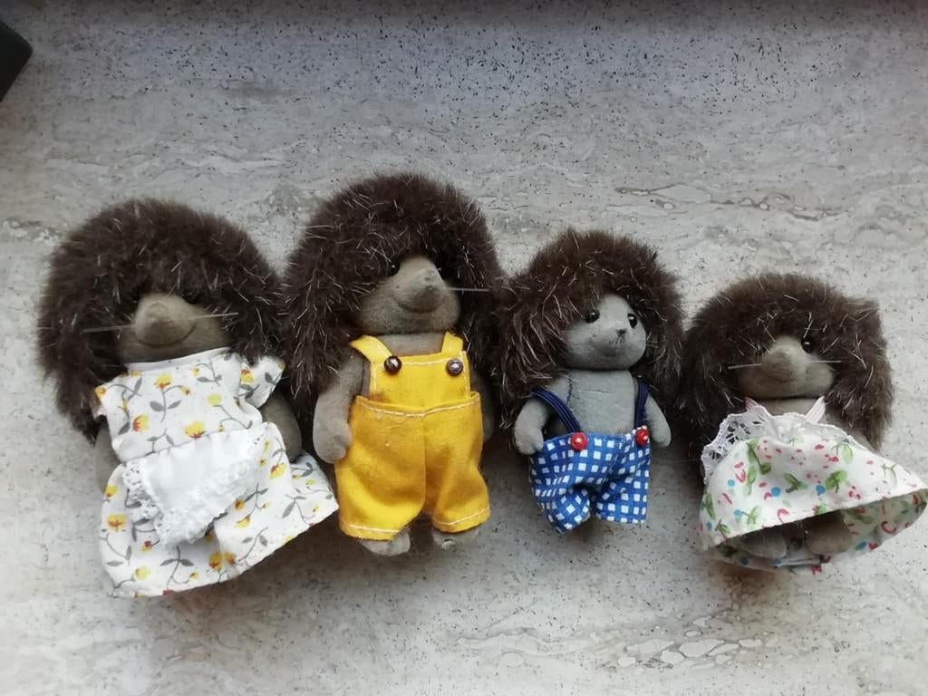 Sylvanian family egeltjes, Ophalen, Zo goed als nieuw, Poppenhuispop