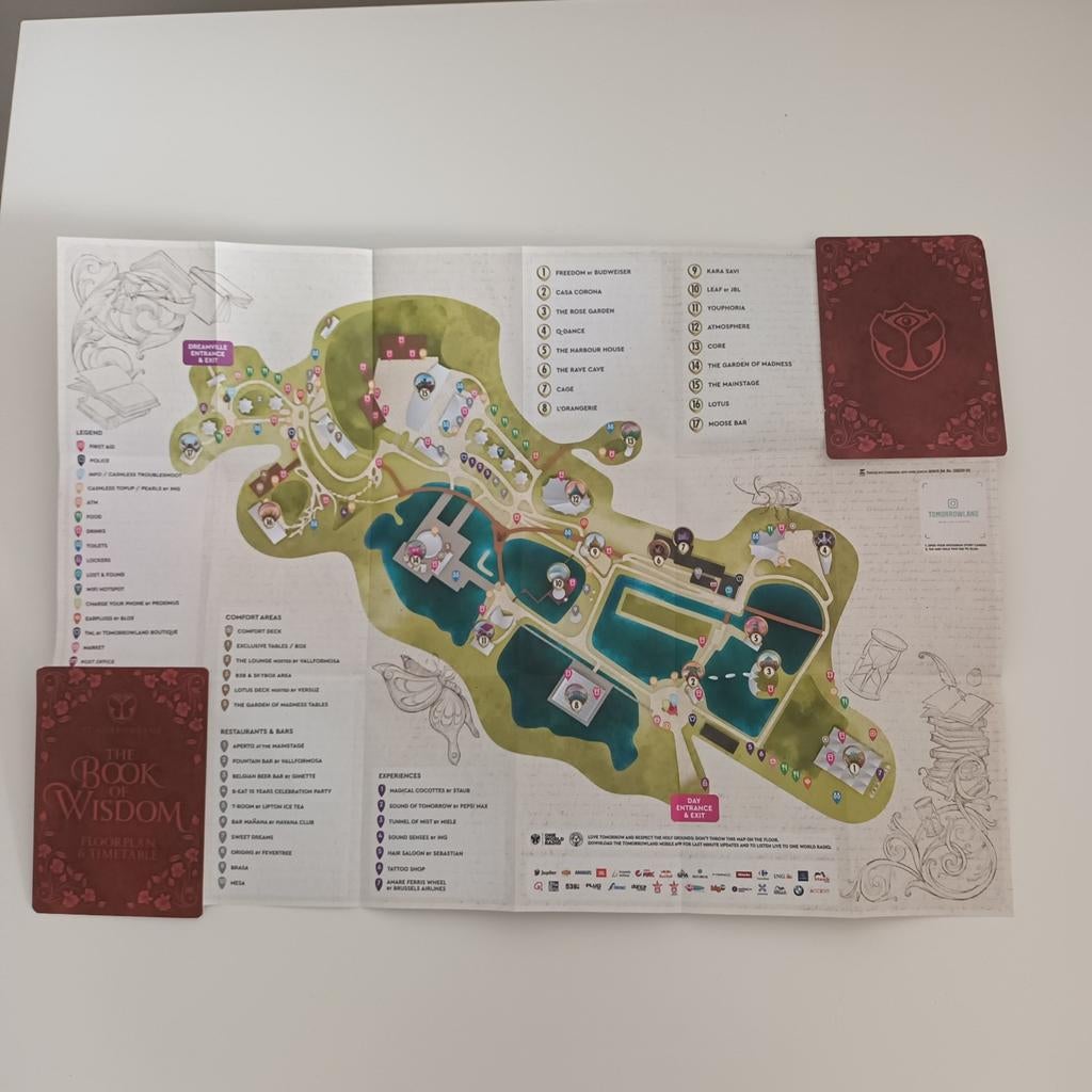 Tomorowland vloerplan TML, Enlèvement ou Envoi, Comme neuf