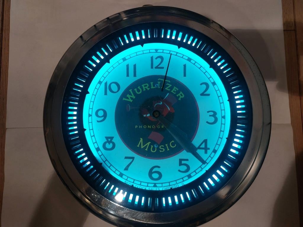 Wurlitzer Music 1992 fonograaf, Ophalen, Gebruikt, Wurlitzer