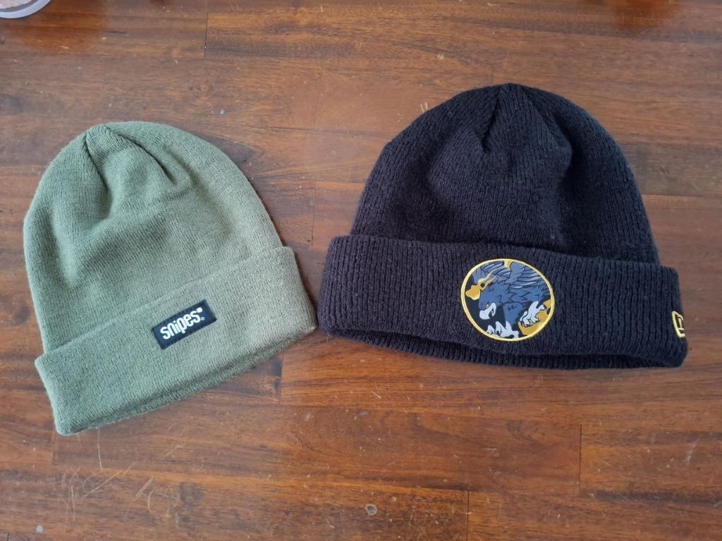 Snipes beanie en New Era muts, Ophalen, Zo goed als nieuw, Snipes, Muts