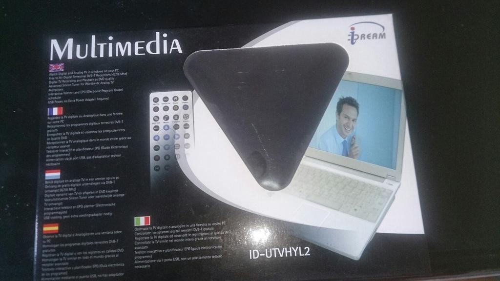 Tuner i-dream dvb-t+analog ID-UTVHYL2, Enlèvement ou Envoi, Comme neuf
