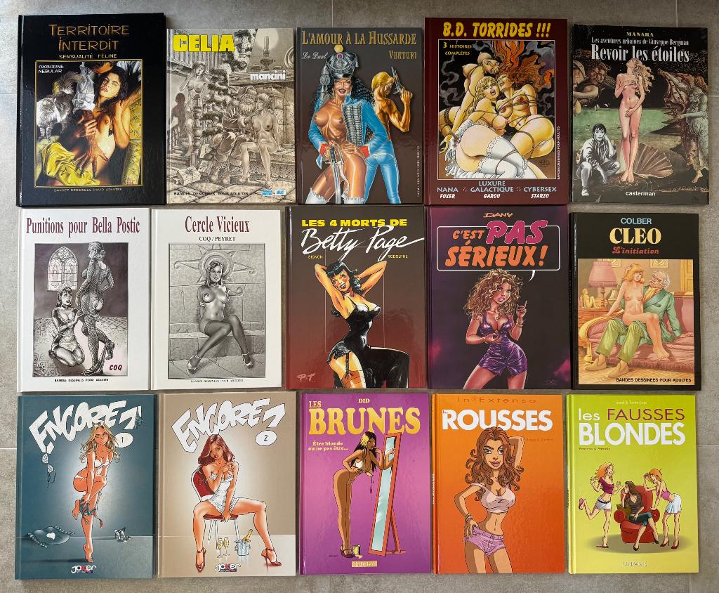 Bd Encore ( et autres du même style), Livres, Plusieurs BD, Enlèvement ou Envoi, Comme neuf