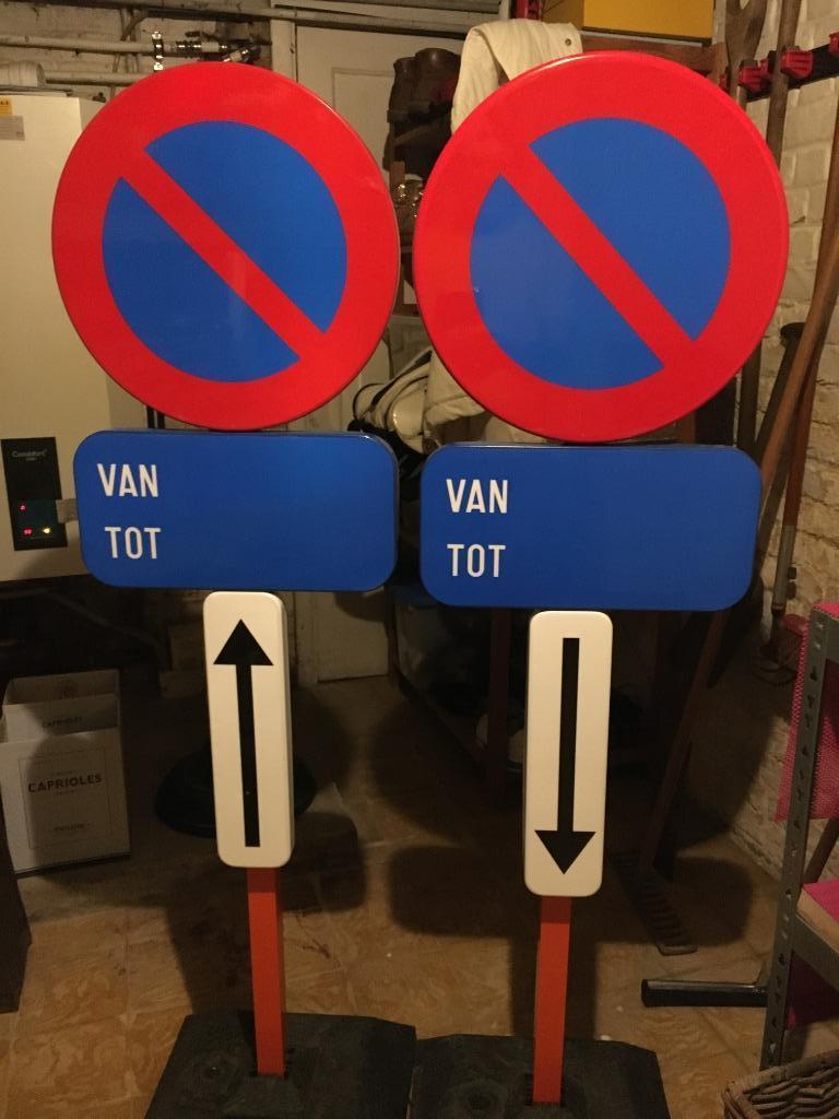 Parkeerborden te huur, Doe-het-zelf en Bouw, Ophalen, Nieuw