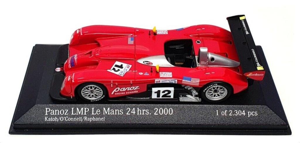 1:43 Action Panoz LMP Roadster Le Mans 2000 5th place, Ophalen of Verzenden, Zo goed als nieuw, Auto, MiniChamps