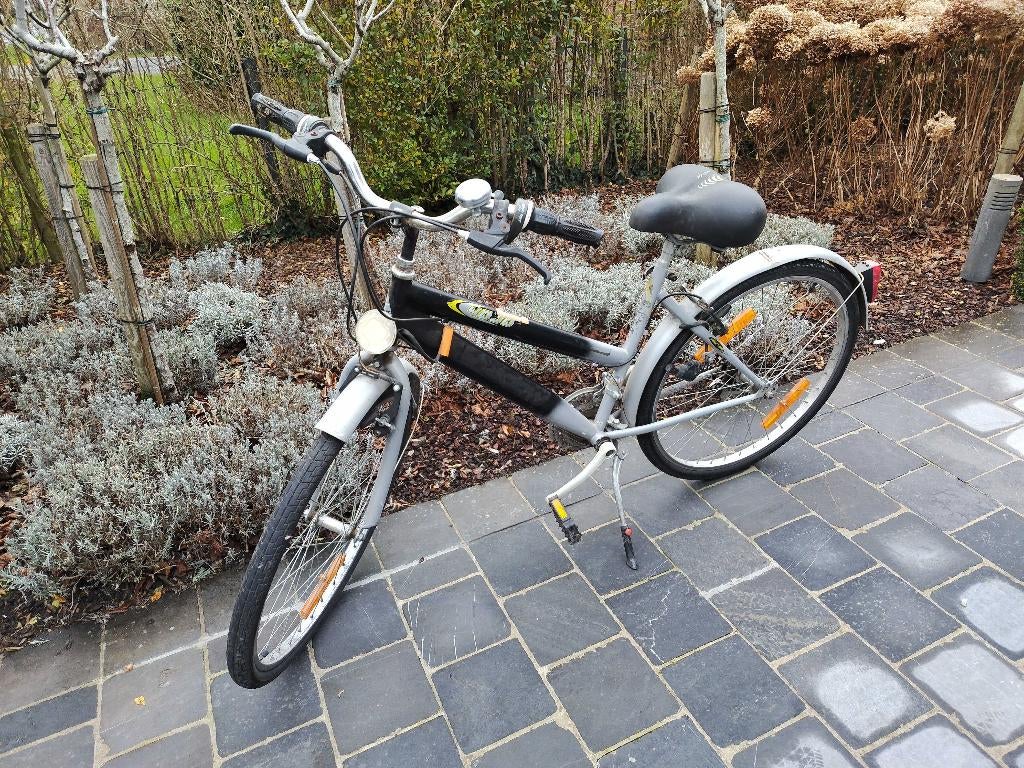 Dames fiets, Fietsen en Brommers, Gebruikt, Versnellingen, 56 cm of meer, Ophalen