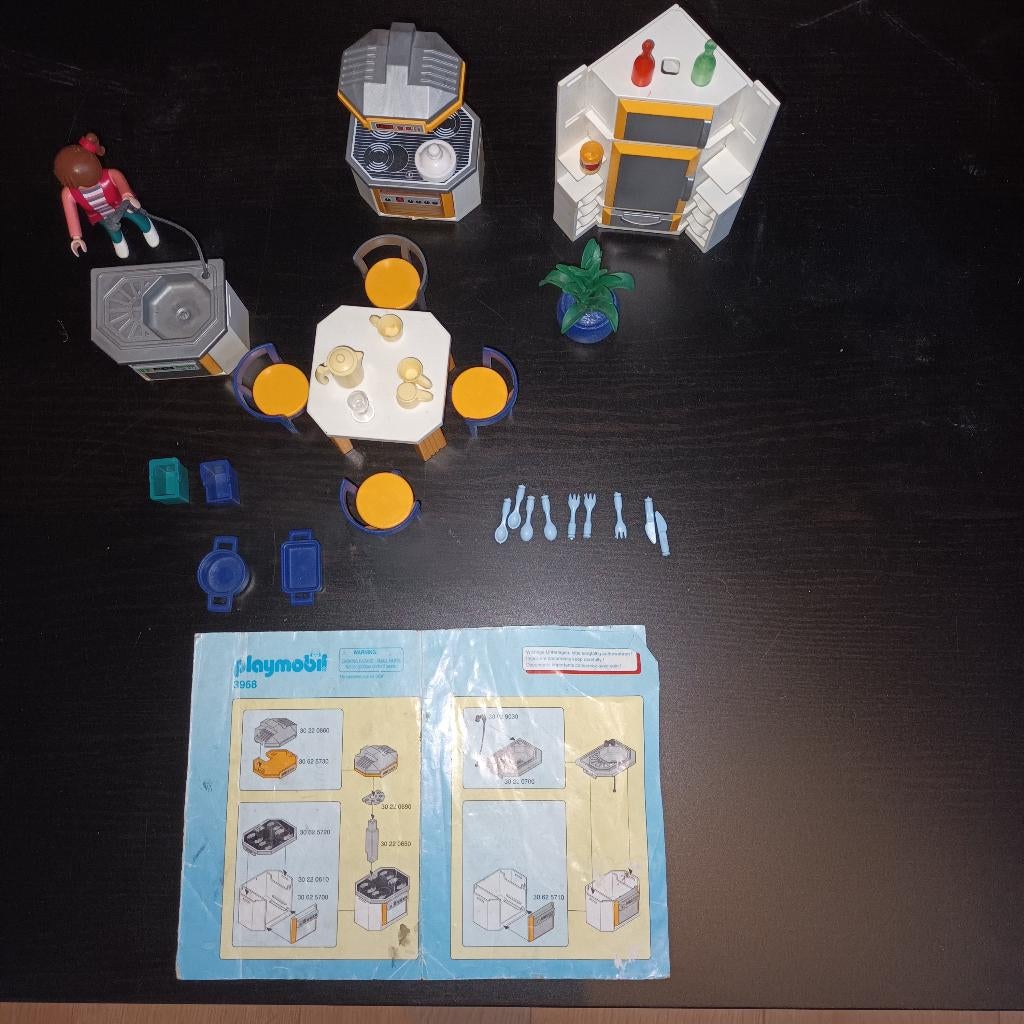 playmobil 3968 cuisine moderne, Enlèvement ou Envoi, Utilisé