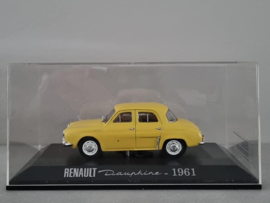 Renault Dauphine geel 1961 1/43 Norev., Enlèvement ou Envoi, Comme neuf
