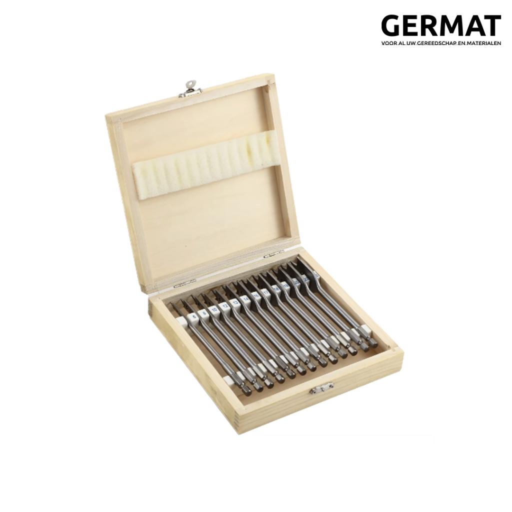 Germat 14 delige houtboor set 6-25mm, Enlèvement ou Envoi